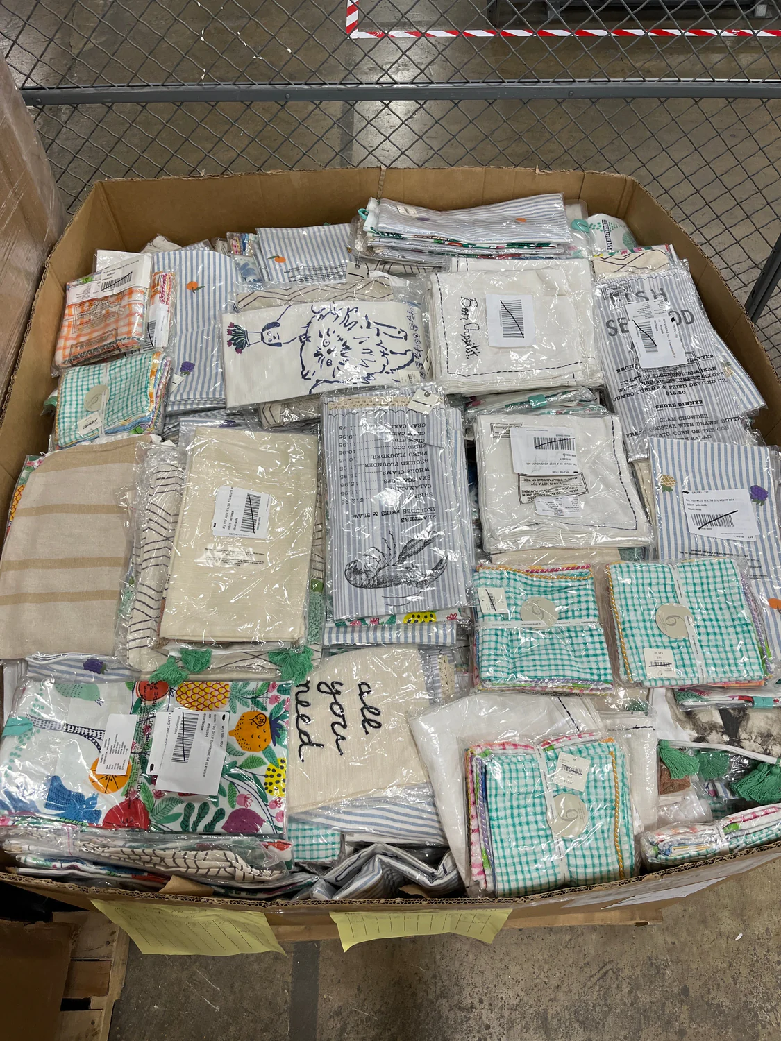 Assorted Dish Towels: 85% Off Original Retail