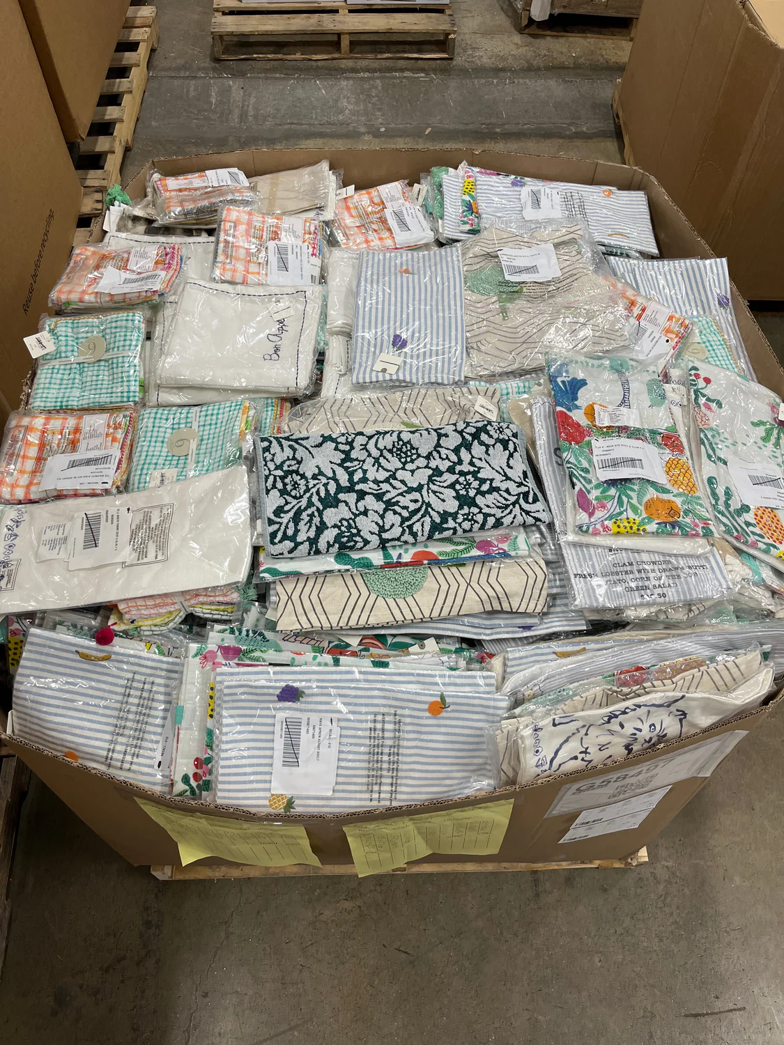 Assorted Dish Towels: 85% Off Original Retail