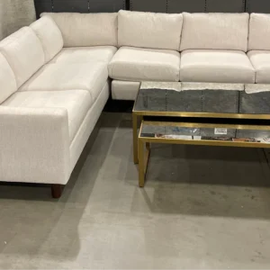 Mitchell Gold + Bob Williams Hunter Studio Sofa with Performance Rib Weave