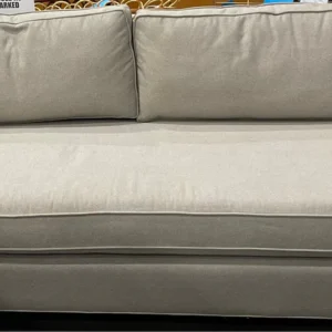 Mitchell Gold + Bob Williams Hunter Studio 75 Bench Sofa with Performance Texture Pebble Weave