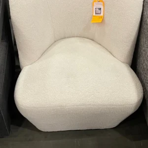 Mitchell Gold + Bob Williams Griffin Swivel Chair with Performance Faux Sherling
