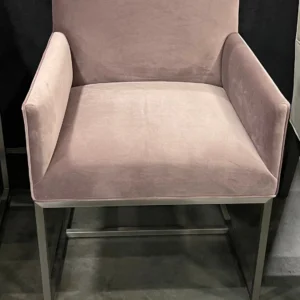 Mitchell Gold + Bob Williams Gage Dining Armchair with Velvet