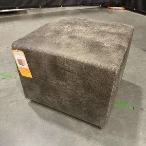 Mitchell Gold + Bob Williams Franny Square Leather Pull-Up Ottoman - 65% Off Retail Price