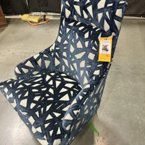 Mitchell Gold + Bob Williams Neilson Chair w/ Tadley Prussian - 65% Off Retail Price